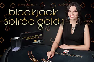 Blackjack Soirée Gold 1 - ZONABET138