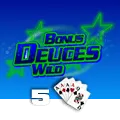 Bonus Deuces Wild 5 Hand - ZONABET138